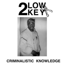 Load image into Gallery viewer, 2 LOW KEY - "Criminalistic Knowledge" LP