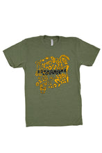 Load image into Gallery viewer, SOPHOMORE LOUNGE - &quot;Flower Logo&quot; (Green) T-Shirt
